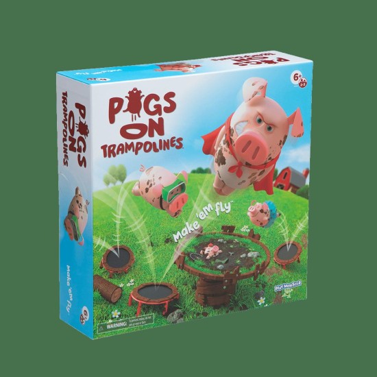 Pigs On Trampolines ($29.99) - Kids