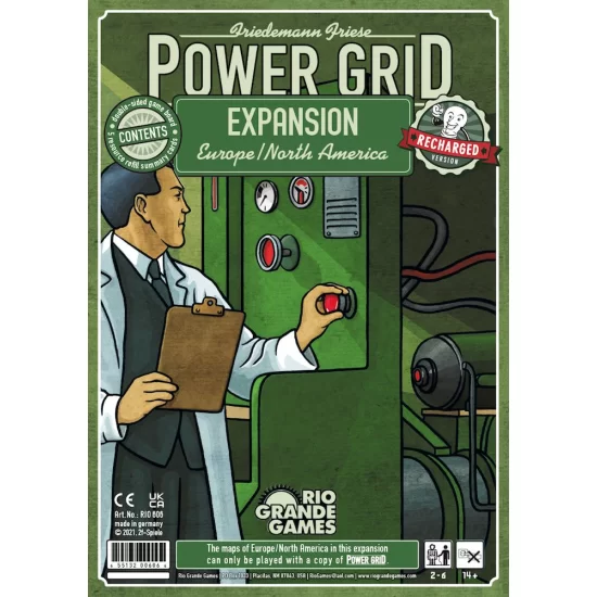 Power Grid: Europe/North America - Board Games Power Grid: Europe/North America - Board Games