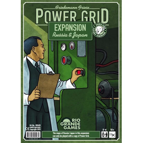 Power Grid: Recharged Russia & Japan - Strategy Power Grid: Recharged Russia & Japan ($17.99) - Strategy