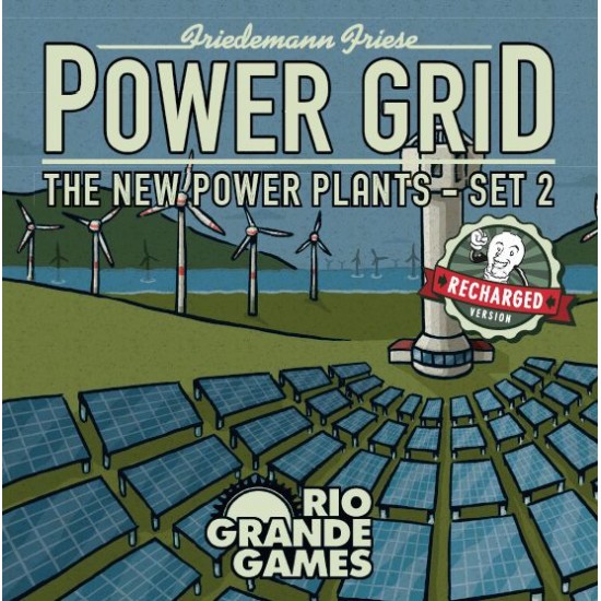 Power Grid: Recharged The New Power Plants – Set 2 ($17.99) - Board Games