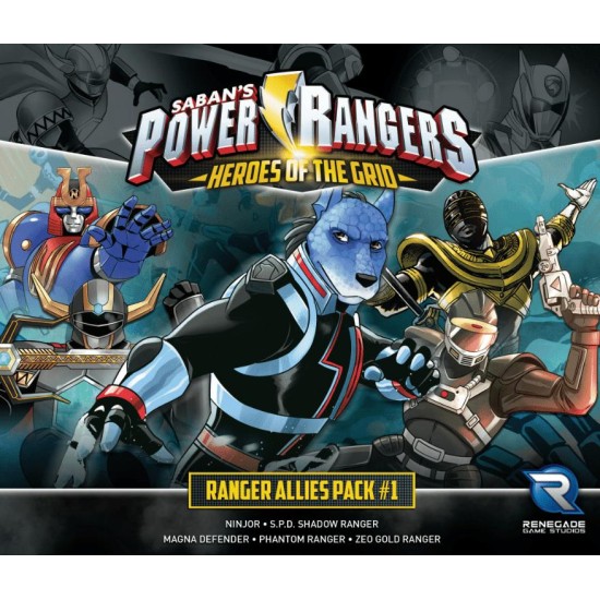 Power Rangers: Heroes of the Grid – Ranger Allies Pack #1 ($45.99) - Coop