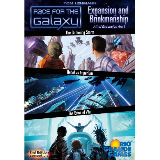 Race for the Galaxy: Expansion and Brinkmanship ($39.99) - Solo