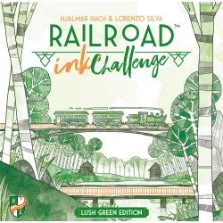 Railroad Ink Challenge: Lush Green Edition