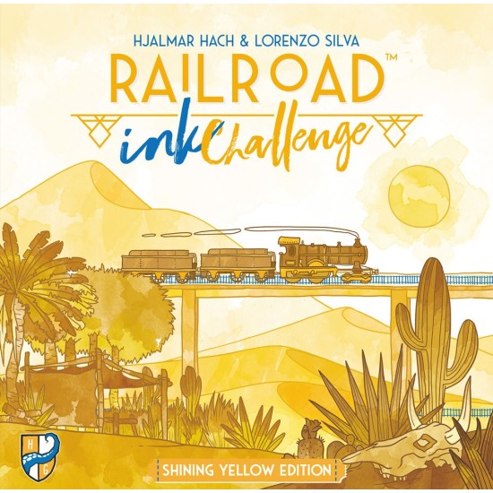 Railroad Ink Challenge: Shining Yellow Edition ($32.99) - Solo