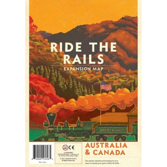 Ride the Rails: Australia & Canada ($21.99) - Board Games