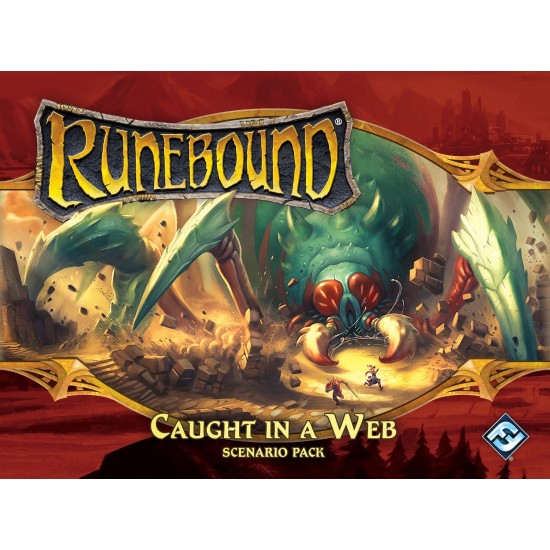 Runebound (Third Edition): Caught in a Web – Scenario Pack ($23.99) - Board Games