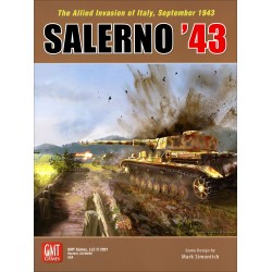 Salerno '43 Mounted Map