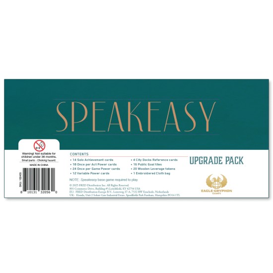 Speakeasy: Upgrade Pack