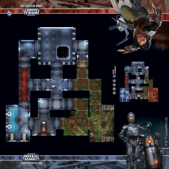 Star Wars: Imperial Assault – Tarkin Initiative Labs Skirmish Map ($31.99) - Star Wars: Imperial Assault