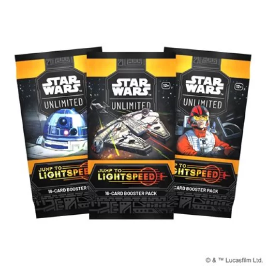 Star Wars: Unlimited: Jump To Lightspeed Booster Pack Star Wars: Unlimited: Jump To Lightspeed Booster Pack