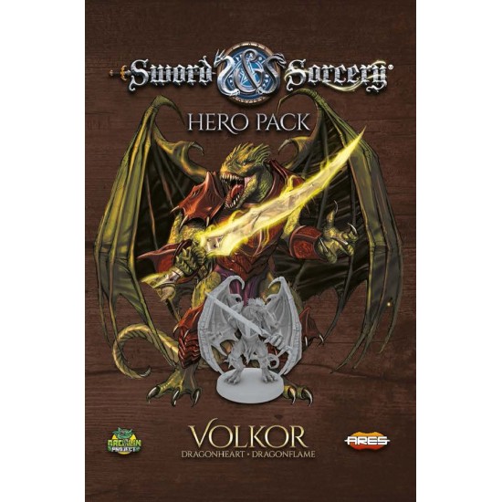 Sword & Sorcery: Hero Pack – Volkor Dragonheart/Dragonflame - Coop Sword & Sorcery: Hero Pack – Volkor Dragonheart/Dragonflame ($19.99) - Coop