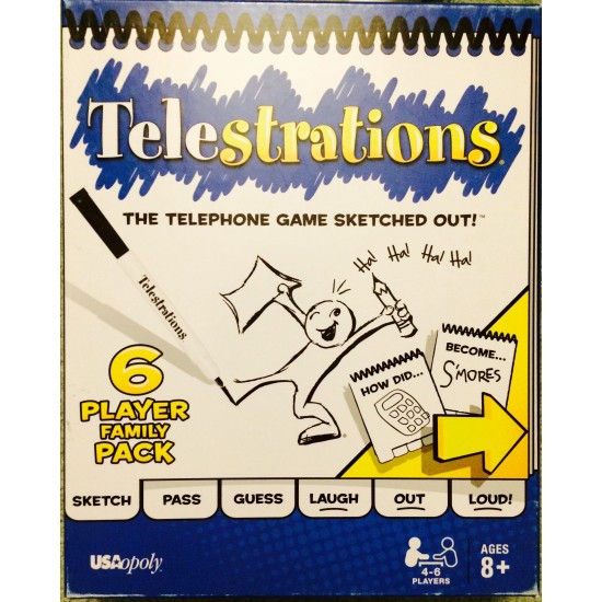 Telestrations: 6 Player Family Pack ($33.99) - Party