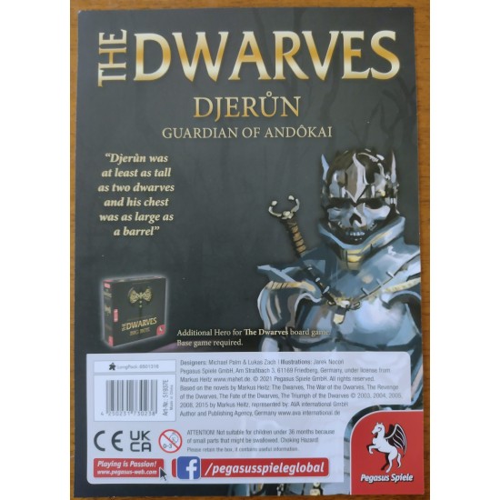 The Dwarves: Djerun Character Pack ($13.99) - Coop