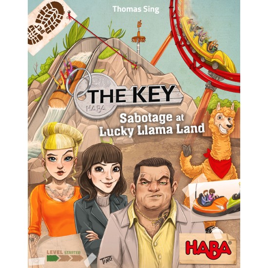 The Key: Sabotage at Lucky Llama Land ($39.99) - Solo