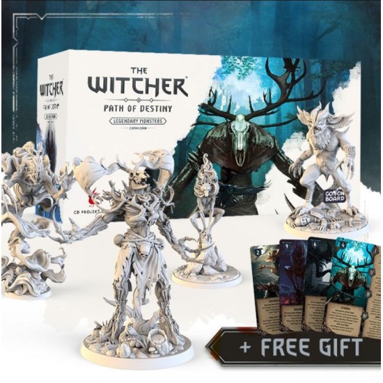 The Witcher: Path Of Destiny – Legendary Monsters - Board Games