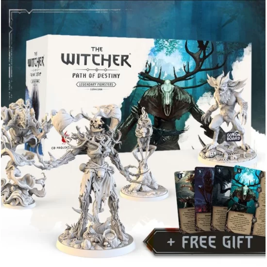 The Witcher: Path Of Destiny – Legendary Monsters - Board Games The Witcher: Path Of Destiny – Legendary Monsters - Board Games
