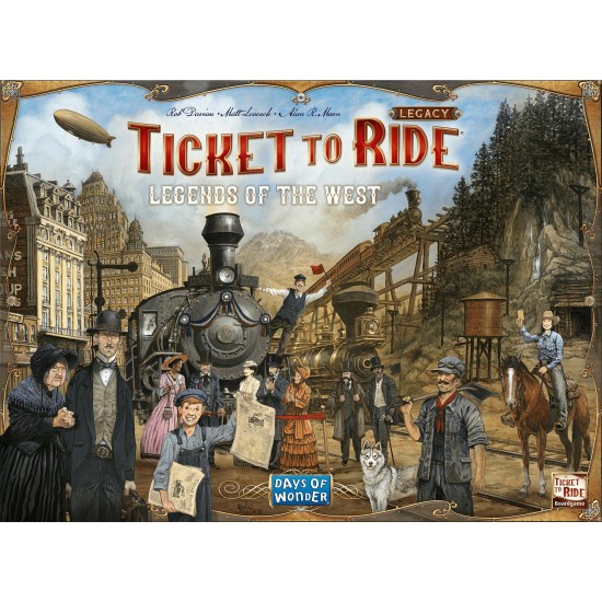 Ticket To Ride Legacy: Legends Of The West ($153.99) - Family