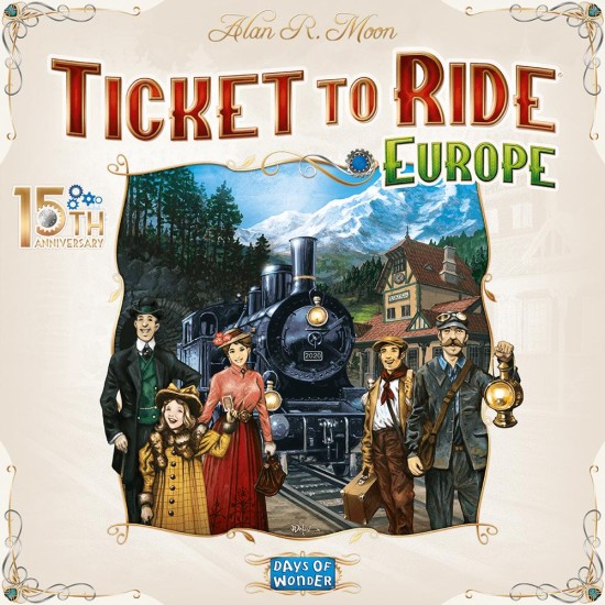 Ticket to Ride: Europe – 15th Anniversary ($146.99) - Family