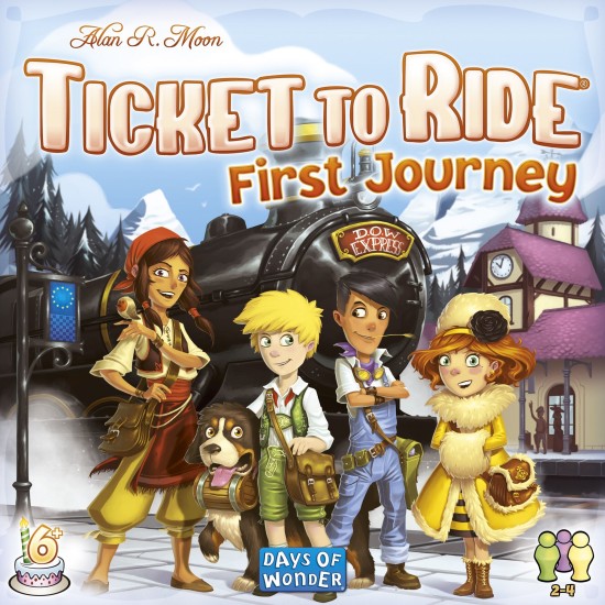 Ticket to Ride: First Journey (Europe) ($46.99) - Kids