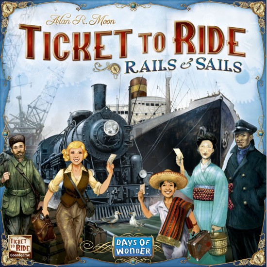 Ticket to Ride: Rails & Sails ($100.99) - Family