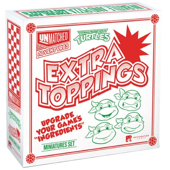 Unmatched Adventures Tmnt Extra Toppings Mini Pack Unmatched Adventures Tmnt Extra Toppings Mini Pack
