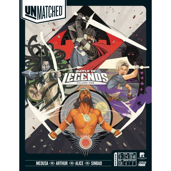 Unmatched: Battle of Legends, Volume One ($46.99) - Strategy