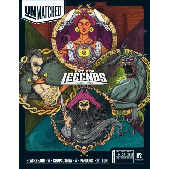Unmatched: Battle of Legends, Volume Three Unmatched: Battle of Legends, Volume Three