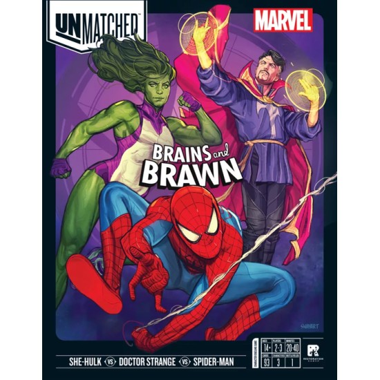 Unmatched Marvel Brains And Brawn ($54.99) - Board Games