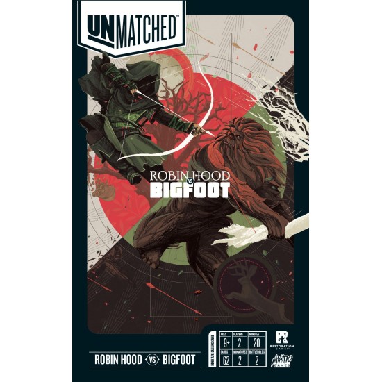Unmatched: Robin Hood vs. Bigfoot ($27.99) - Strategy