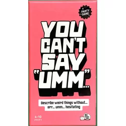 You Can't Say "Umm"