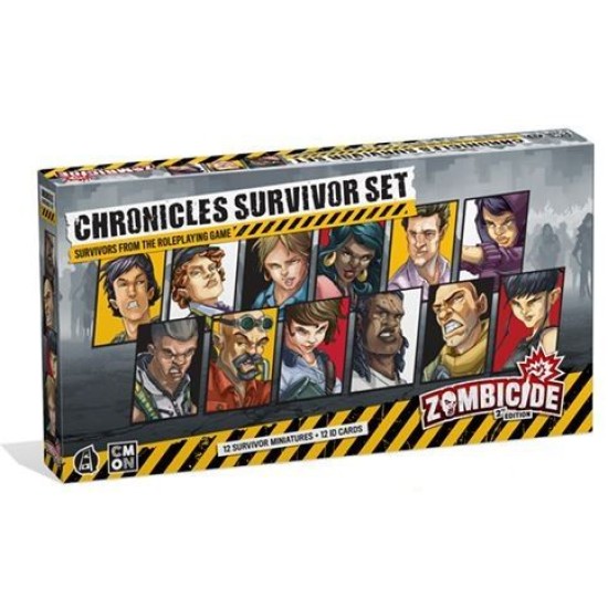 Zombicide (2nd Edition): Chronicles Survivor Set ($39.99) - Coop