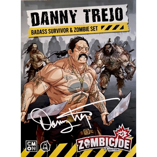 Zombicide (2nd Edition): Danny Trejo – Badass Survivor and Zombie Set ($39.99) - Coop