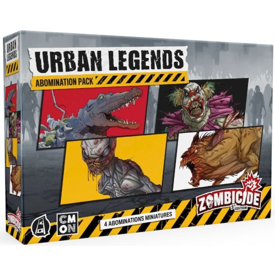 Zombicide (2nd Edition): Urban Legends Abominations ($33.99) - Coop