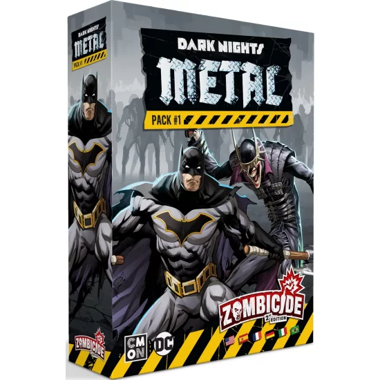 Zombicide: 2nd Edition – Dark Nights Metal: Pack #1 - Coop Zombicide: 2nd Edition – Dark Nights Metal: Pack #1 ($33.99) - Coop