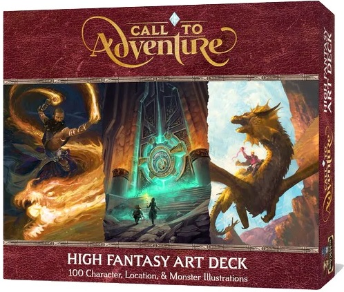 Call To Adventure: High Fantasy Art Deck image