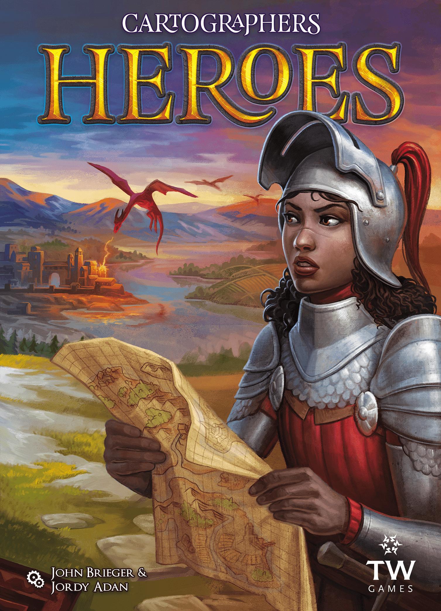 Cartographers Heroes + 3 Maps Expansions image