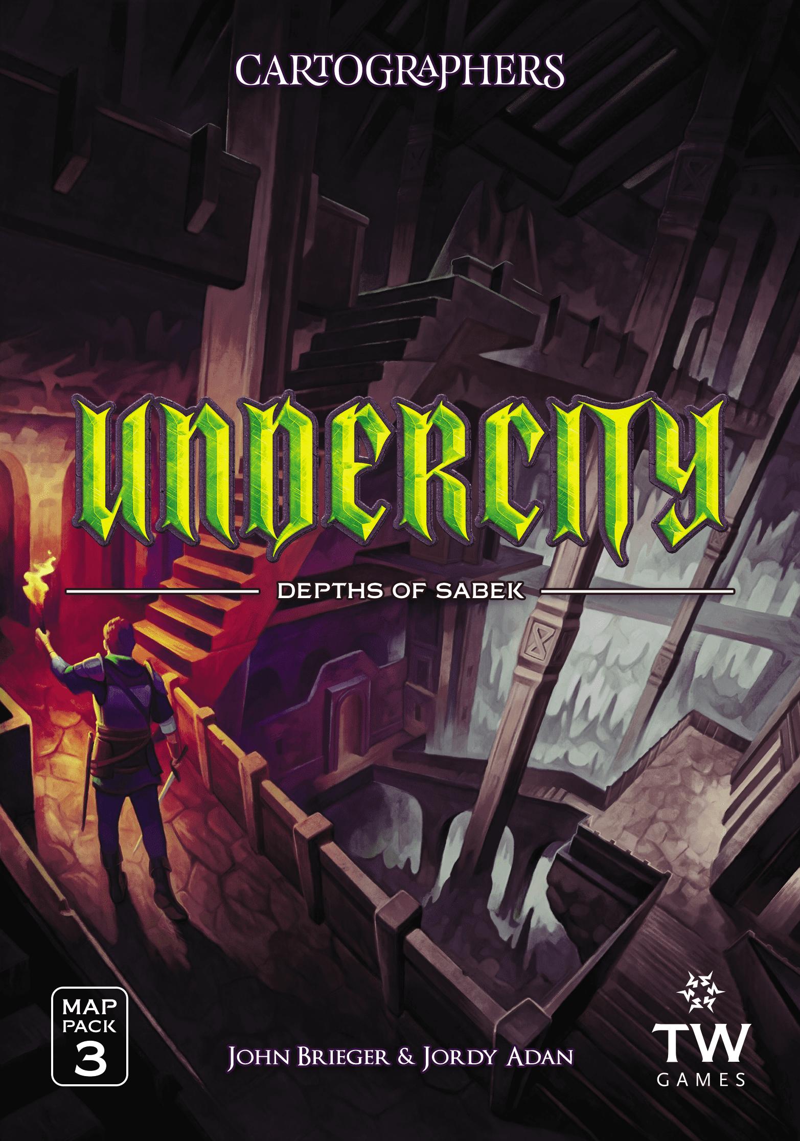 Cartographers Map Pack 3: Undercity – Depths of Sabek image