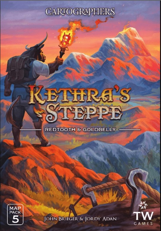 Cartographers Map Pack 5: Kethra's Steppe – Redtooth & Goldbelly image