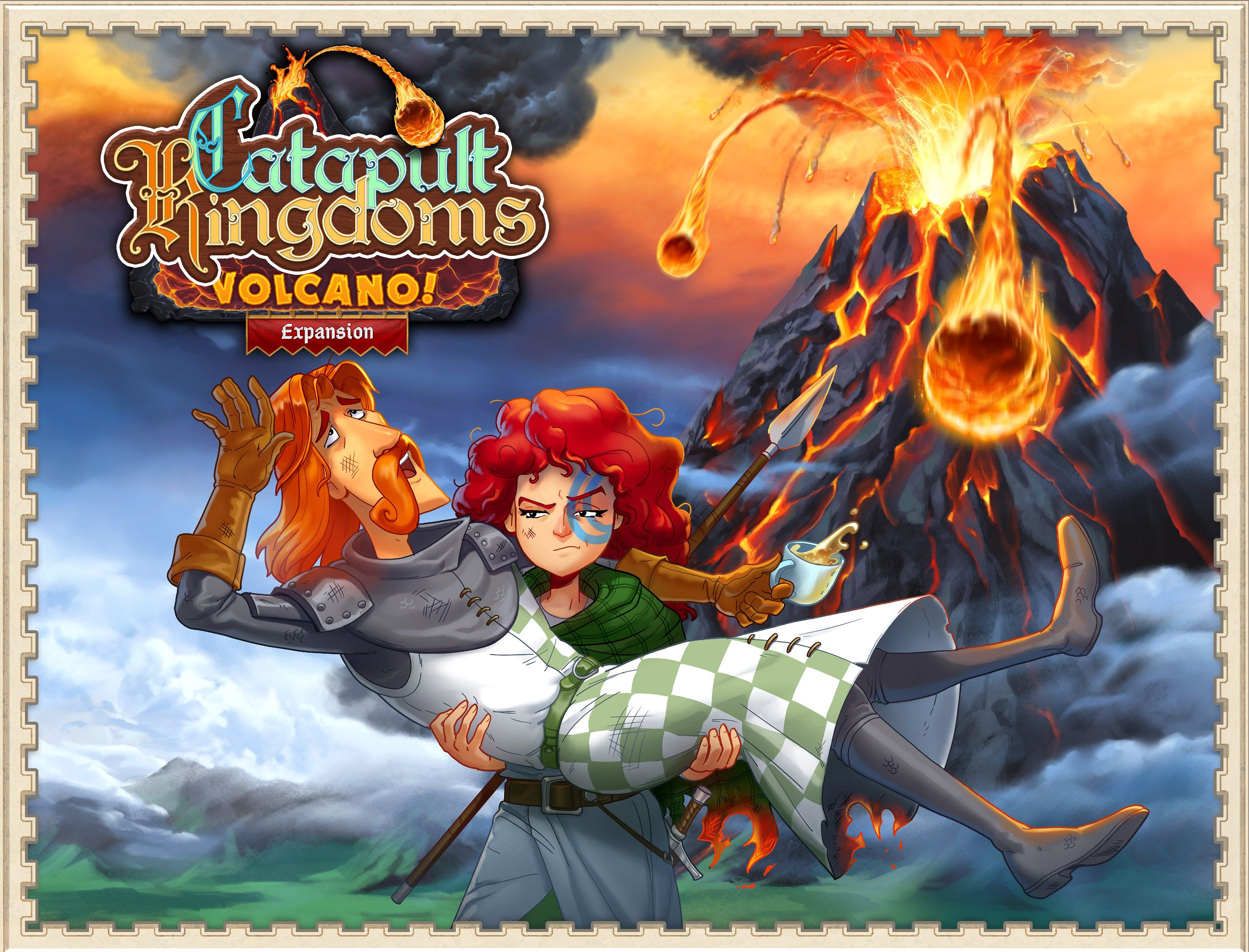 Catapult Feud: Volcano! Expansion image