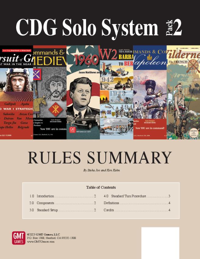 CDG Solo System Pack #2 image