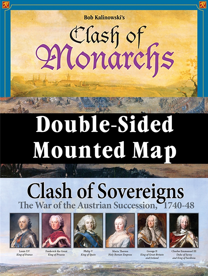 Clash Of Sovereignsclash Of Monarchs Mounted Map image