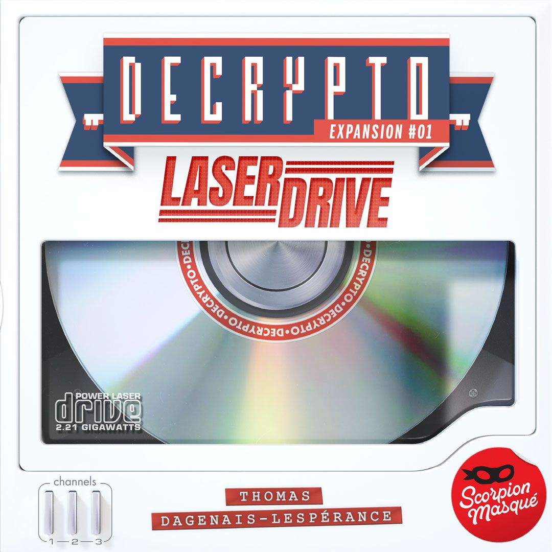 Decrypto: Expansion #01 – Laserdrive image