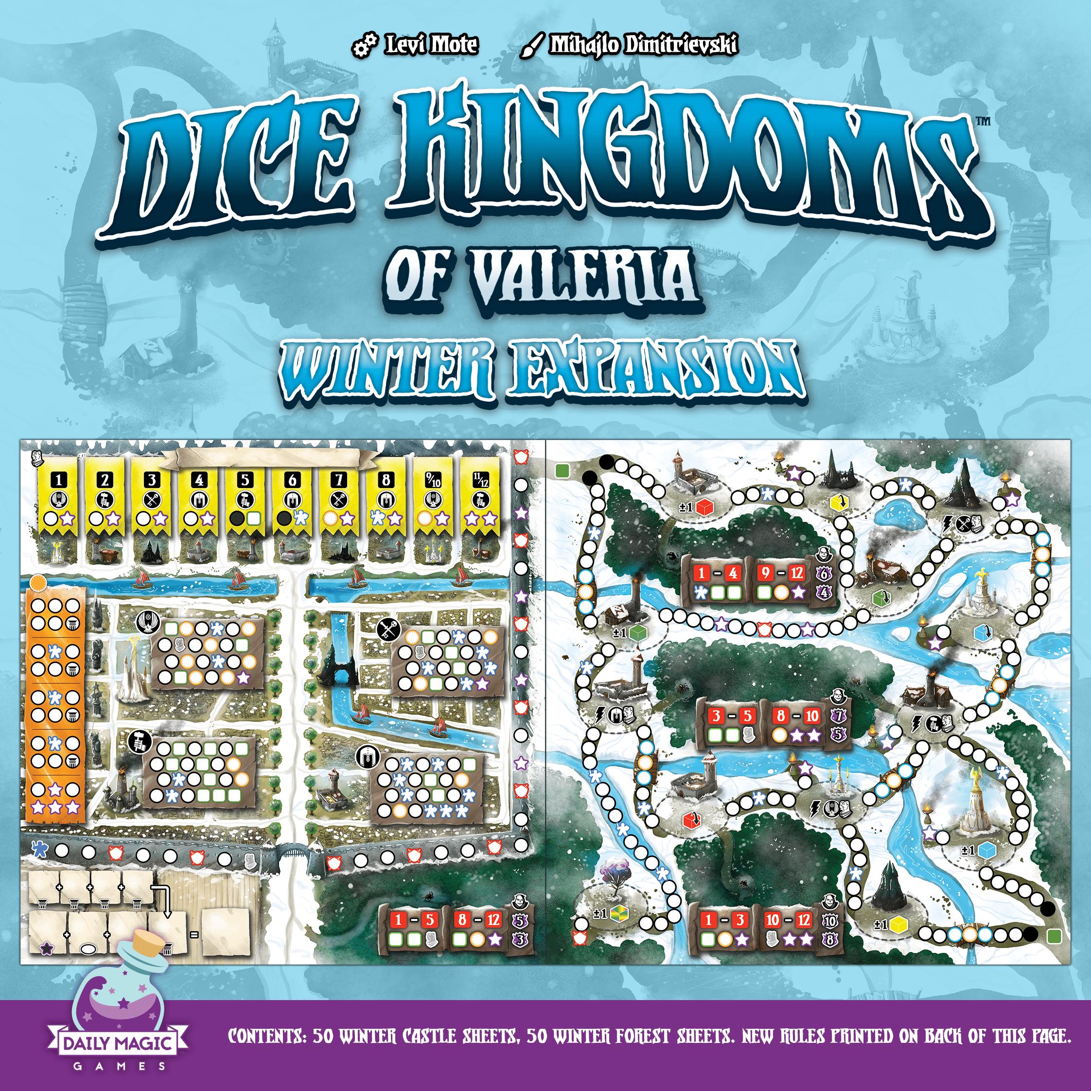 Dice Kingdoms of Valeria: Winter Expansion image