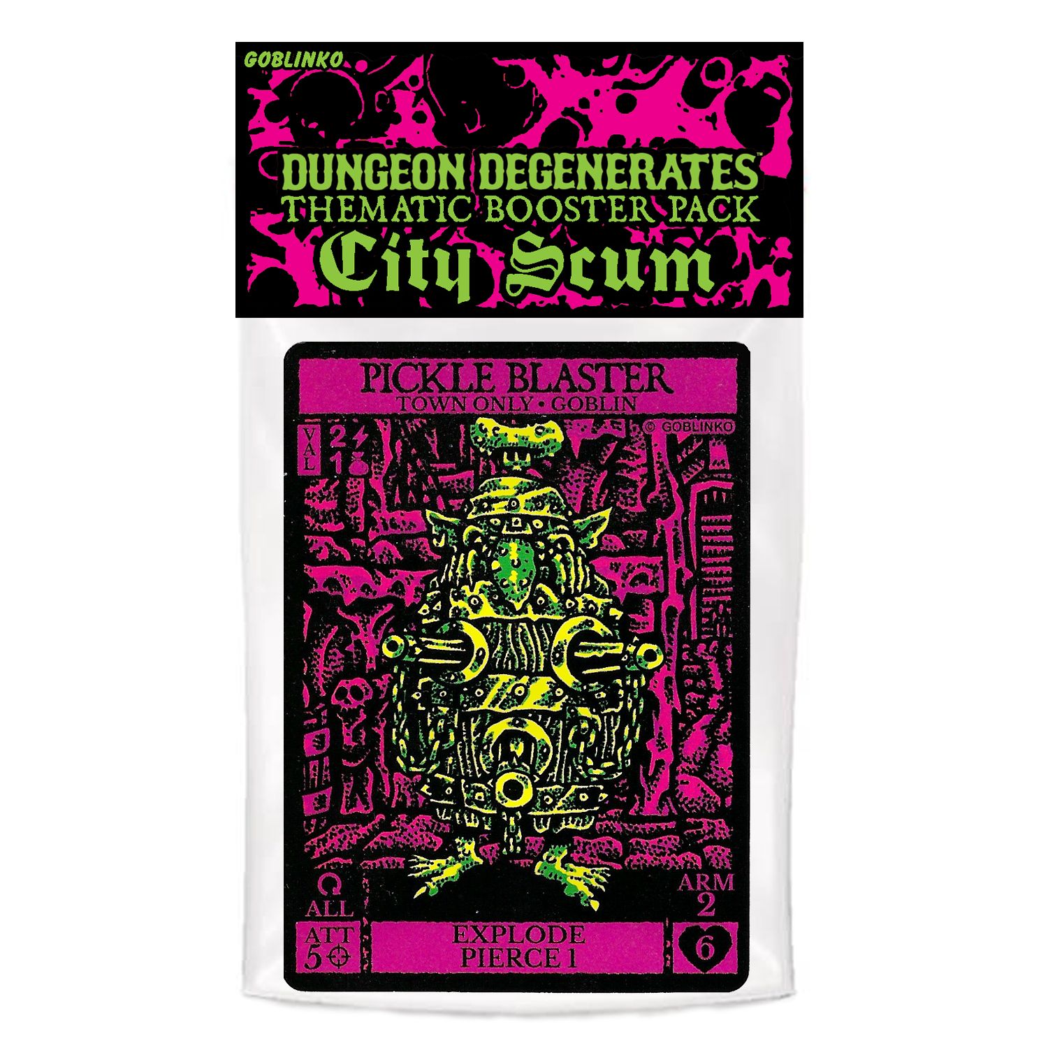 Dungeon Degenerates: City Scum Booster Pack image