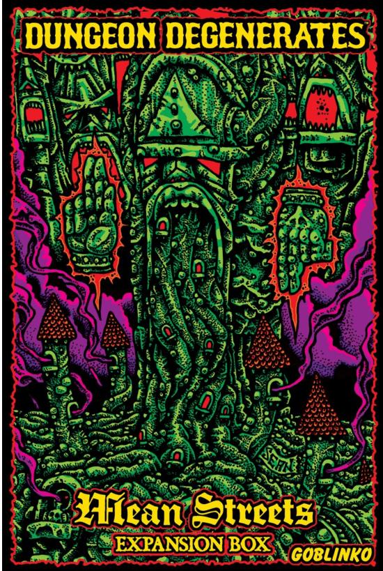 Dungeon Degenerates: Mean Streets Expansion Box image