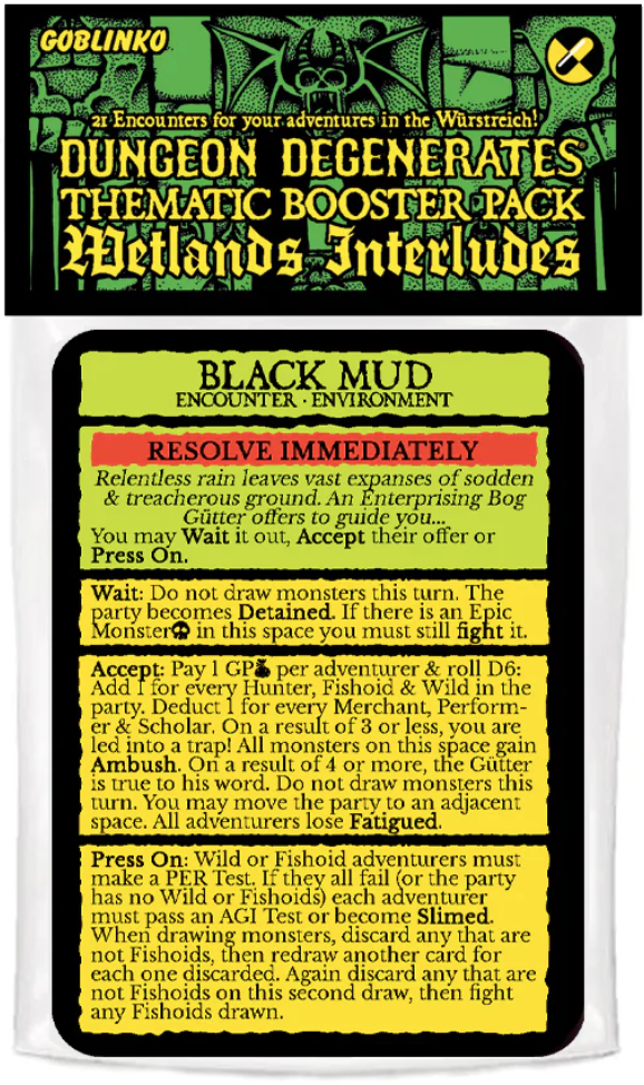 Dungeon Degenerates Wetlands Interludes Booster image