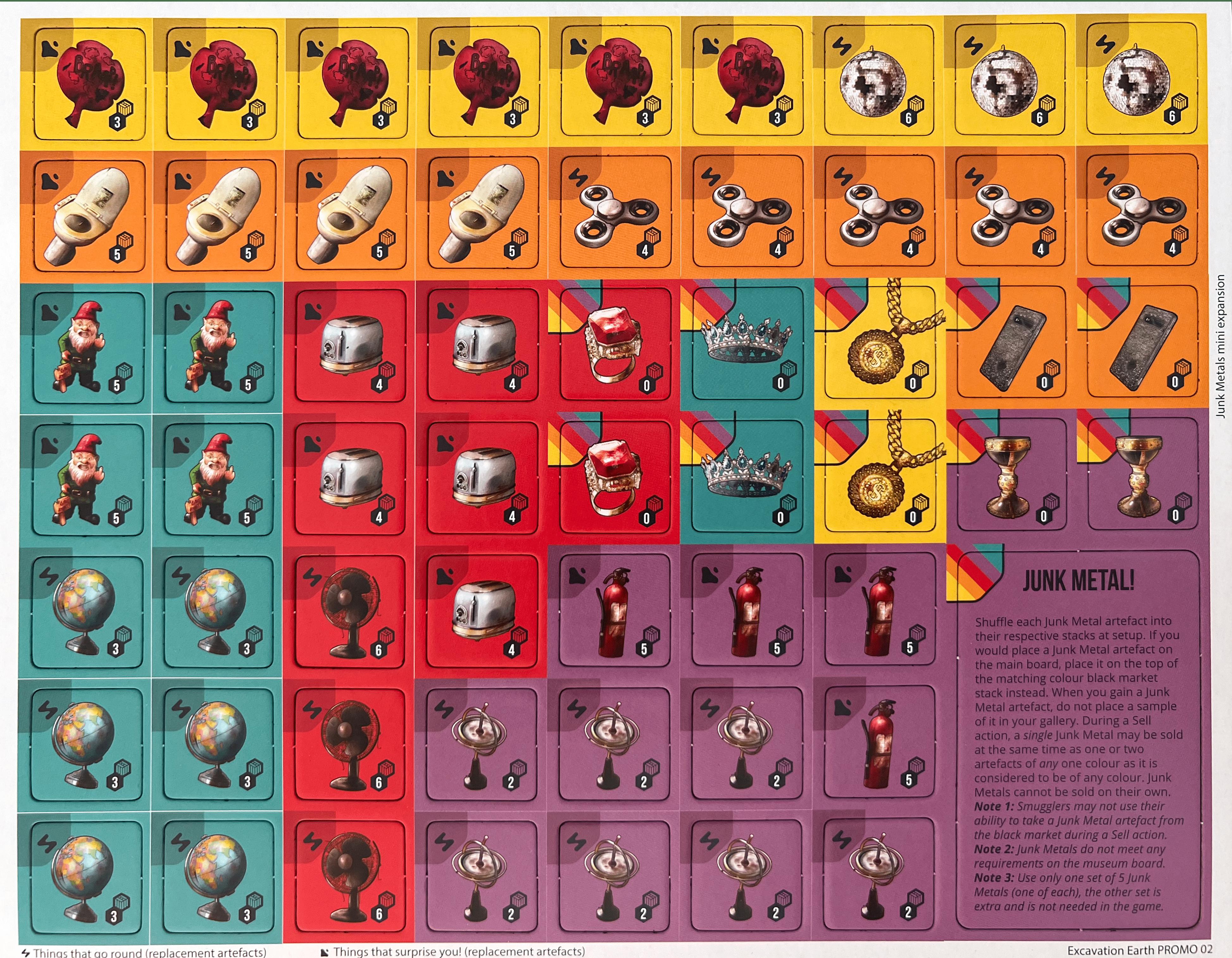 Excavation Earth: Junk Tiles Promo Pack image
