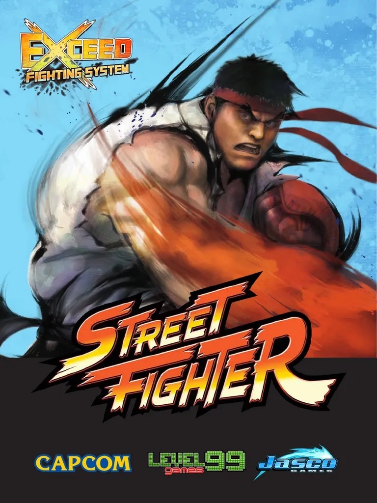Exceed Fighting System Street Figher Cards image