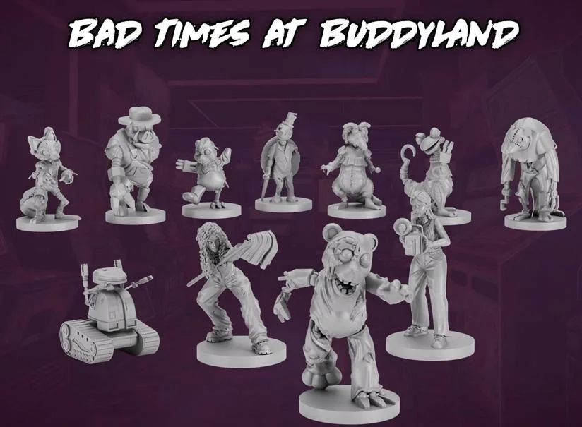 Final Girl S3 Bad Times At Buddyland Miniatures image
