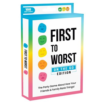 First To Worst On The Go Edition image